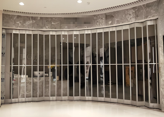 泰安水晶推拉门安装