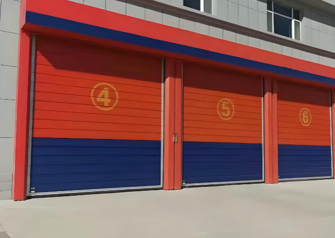 山东消防车库门